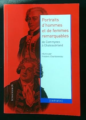 Bild des Verkufers fr Portraits d'hommes et de femmes remarquables zum Verkauf von Librodifaccia