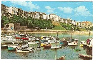 Tenby Wales Postcard Vintage 1967