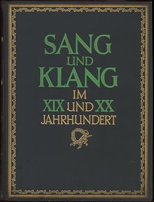 Seller image for Sang und Klang im XIX und XX Jahrhundert Band 3 for sale by Flgel & Sohn GmbH