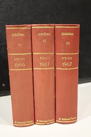Cinéma.- Números del 107 al 121.- 3 tomos.- Años 1966-1967.