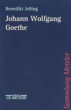 Bild des Verkufers fr Johann Wolfgang Goethe. Sammlung Metzler ; Band 288 : Realien zur Literatur. zum Verkauf von Lewitz Antiquariat