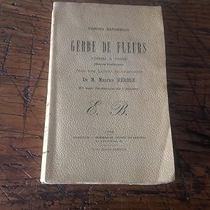 GERBE de FLEURS Poésies et Prose ( oeuvres posthumes )