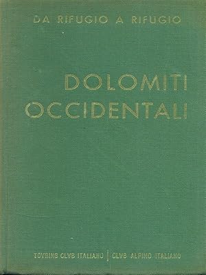 Image du vendeur pour Dolomiti Occidentali mis en vente par Librodifaccia