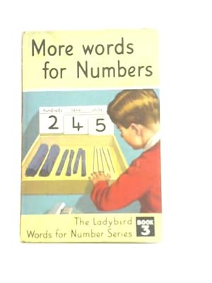 Imagen del vendedor de More Words for Numbers a la venta por World of Rare Books