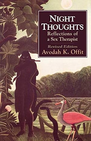 Imagen del vendedor de Night Thoughts: Reflections of a Sex Therapist (Master Work) a la venta por Redux Books