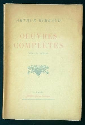 Image du vendeur pour Oeuvres Completes mis en vente par Librodifaccia