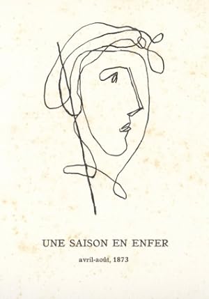 Une saison en enfer. (10) Lithographies originales de Louis Favre.