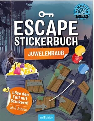 Imagen del vendedor de Escape-Stickerbuch - Juwelenraub a la venta por Wegmann1855