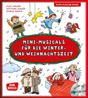 Seller image for Mini-Musicals fr die Winter- und Weihnachtszeit, m. Audio-CD for sale by Wegmann1855
