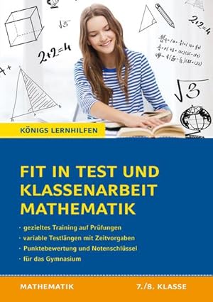 Seller image for Fit in Test und Klassenarbeit - Mathematik 7./8. Klasse Gymnasium for sale by Wegmann1855