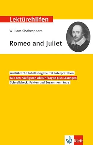 Seller image for Lektrehilfen William Shakespeare "Romeo and Juliet" for sale by Wegmann1855