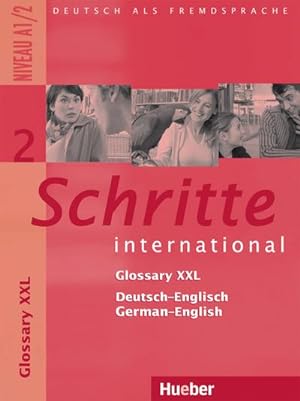 Seller image for Schritte international 2. Niveau A1/2 / Glossar XXL Deutsch-Englisch, Glossary German-English for sale by Wegmann1855