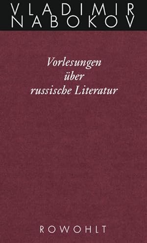 Bild des Verkufers fr Gesammelte Werke. Band 17: Vorlesungen ber russische Literatur zum Verkauf von Wegmann1855