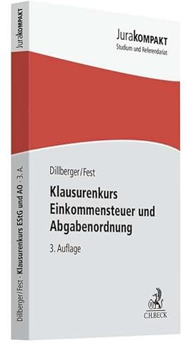 Imagen del vendedor de Klausurenkurs Einkommensteuer und Abgabenordnung a la venta por Wegmann1855