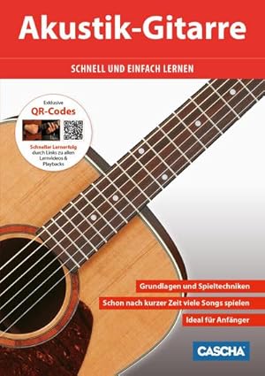 Imagen del vendedor de Akustik-Gitarre - Schnell und einfach lernen a la venta por Wegmann1855