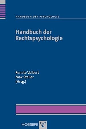 Imagen del vendedor de Handbuch der Rechtspsychologie a la venta por Wegmann1855
