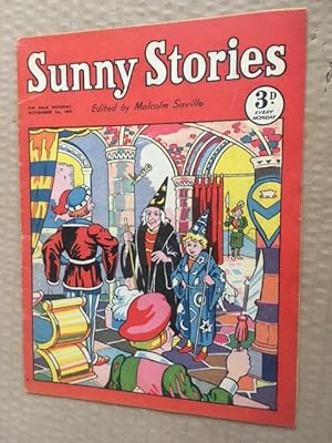 Seller image for Sunny Stories November 1st 1954 for sale by Raymond Tait