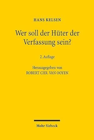 Seller image for Wer soll der Hter der Verfassung sein? for sale by Wegmann1855