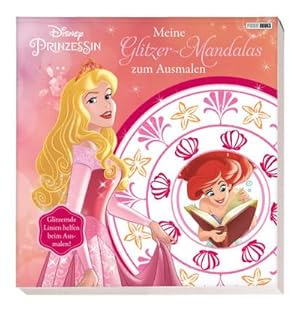 Imagen del vendedor de Disney Prinzessin: Meine Glitzer-Mandalas zum Ausmalen a la venta por Wegmann1855