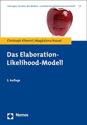 Immagine del venditore per Das Elaboration-Likelihood-Modell venduto da Wegmann1855