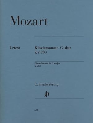 Seller image for Mozart, Wolfgang Amadeus - Klaviersonate G-dur KV 283 (189h) for sale by Wegmann1855