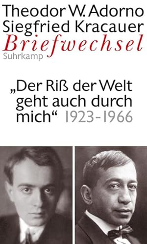 Seller image for Briefwechsel 7. Theodor W. Adorno/Siegfried Kracauer. Briefwechsel 1923-1966 for sale by Wegmann1855