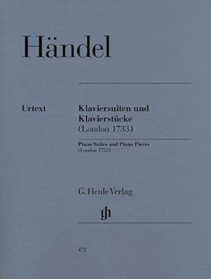 Seller image for Hndel, Georg Friedrich - Klaviersuiten und Klavierstcke (London 1733) for sale by Wegmann1855