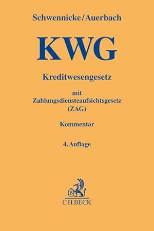 Imagen del vendedor de Kreditwesengesetz (KWG) mit Zahlungsdiensteaufsichtsgesetz (ZAG) a la venta por Wegmann1855