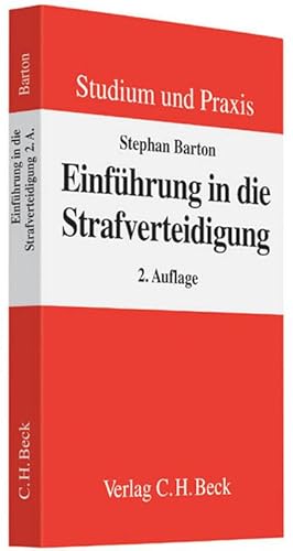 Seller image for Einfhrung in die Strafverteidigung for sale by Wegmann1855