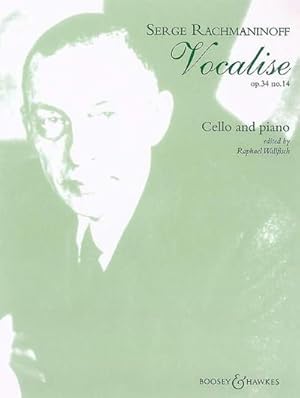 Bild des Verkufers fr Vocalise op. 34/14. Violoncello und Klavier zum Verkauf von Wegmann1855