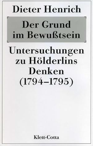 Seller image for Der Grund im Bewusstsein for sale by Wegmann1855