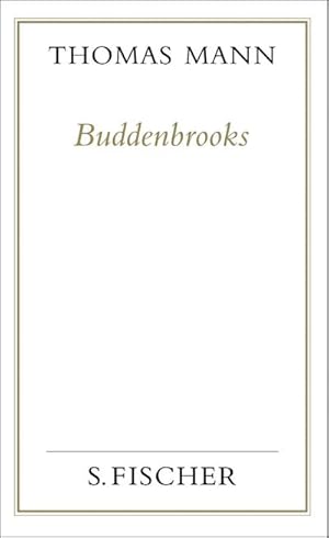 Bild des Verkufers fr Buddenbrooks. Verfall einer Familie. (Frankfurter Ausgabe) zum Verkauf von Wegmann1855