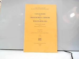 Immagine del venditore per Catalogue des manuscrits chinois de Touen-Houang. Pelliot. Vol. 5: 4001-6040 venduto da JLG_livres anciens et modernes