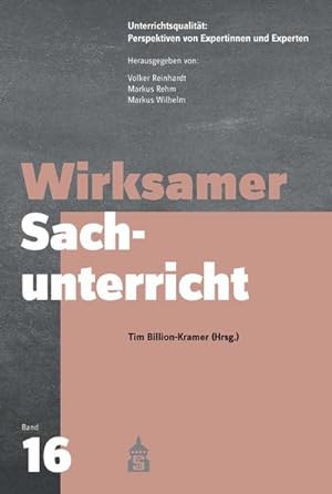 Seller image for Wirksamer Sachunterricht for sale by Wegmann1855