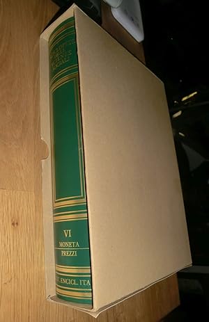 Immagine del venditore per Enciclopedia delle Scienze Sociali, Volume VI: Moneta - Prezzi venduto da Dipl.-Inform. Gerd Suelmann