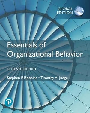 Image du vendeur pour Essentials of Organizational Behaviour, Global Edition mis en vente par Wegmann1855