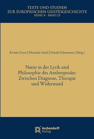 Seller image for Natur in der Lyrik und Philosophie des Anthropozn for sale by Wegmann1855