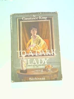Immagine del venditore per To a Dark Lady venduto da World of Rare Books