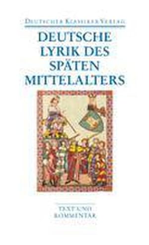 Imagen del vendedor de Deutsche Lyrik des spten Mittelalters a la venta por Wegmann1855