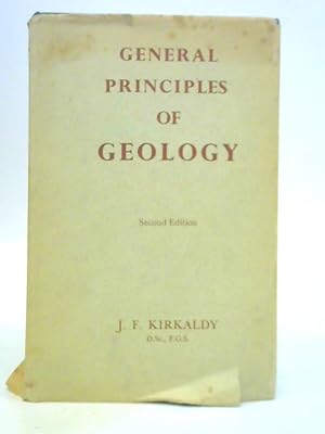 Imagen del vendedor de General Principles of Geology a la venta por World of Rare Books