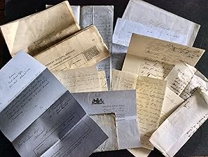 ORIGINAL COLLECTION OF ORDNANCE SURVEY MANUSCRIPTS & PRINTED DOCUMENTS CONCERNING THE PREPARATION...