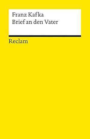 Bild des Verkufers fr Brief an den Vater. Hrsg. und kommentiert von Michael Mller / Reclams Universal-Bibliothek ; Nr. 9674 zum Verkauf von Antiquariat Buchhandel Daniel Viertel