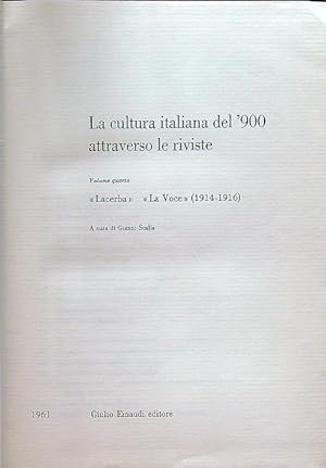 Lacerba La Voce (1914-1916)