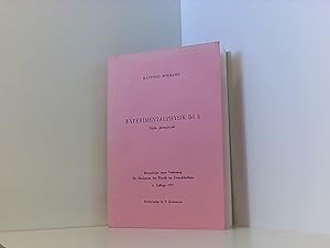 Optik, Atomphysik, Bd 3