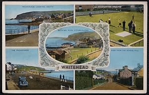 Whitehead Postcard School Hill Multiview Vintage Postcard