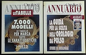 Annuario Orologi '95 96' + Allegato Le Tabelle - Technimedia - 1995/96