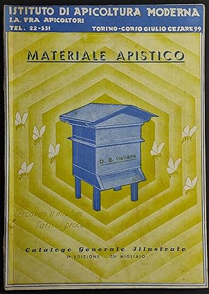Materiale Apistico - Catalogo Generale Illustrato - 1937