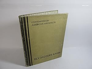 Bild des Verkufers fr Contemporary American Architects by Ely Jacques Kahn, 1931, Skyscrapers zum Verkauf von Devils in the Detail Ltd