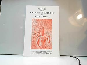 Immagine del venditore per Memoires sur les coutumes du Cambodge de Tcheou Ta-Kouan venduto da JLG_livres anciens et modernes