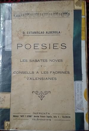 POESIES Les sabates noves y Consells a les fadrines valencianes